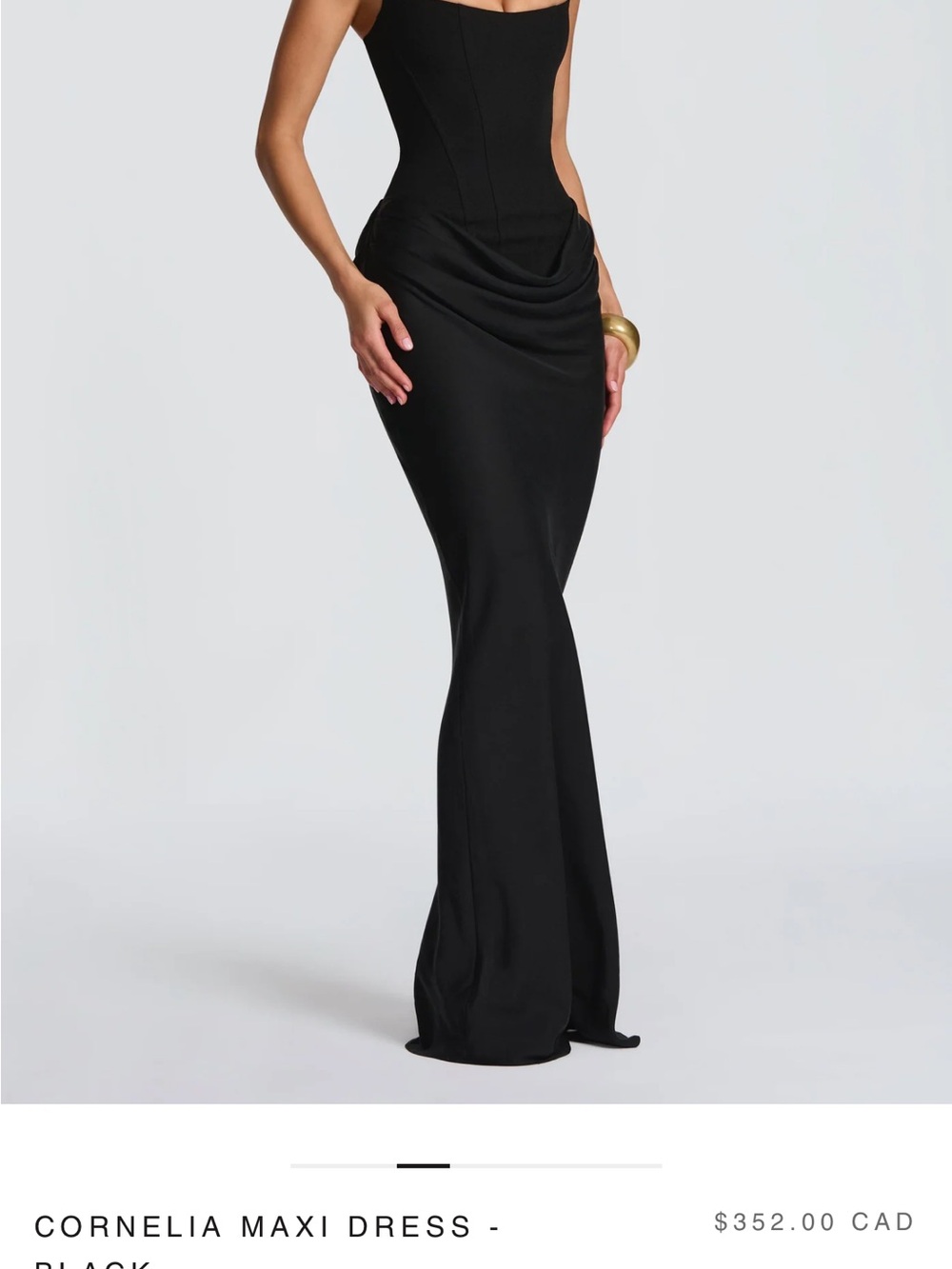 Babyboo Cornelia Black Maxi Dress — brand new evening gown